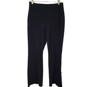 Athleta Cosmic Kick‎ Flare Pant Black Pull On Women's Size 8